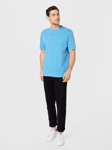 Superdry T-Shirt in Blau