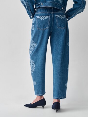 Barrel Jean 'Pola' TATUUM en bleu