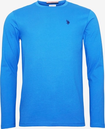 U.S. POLO ASSN. Shirt in Blauw: voorkant
