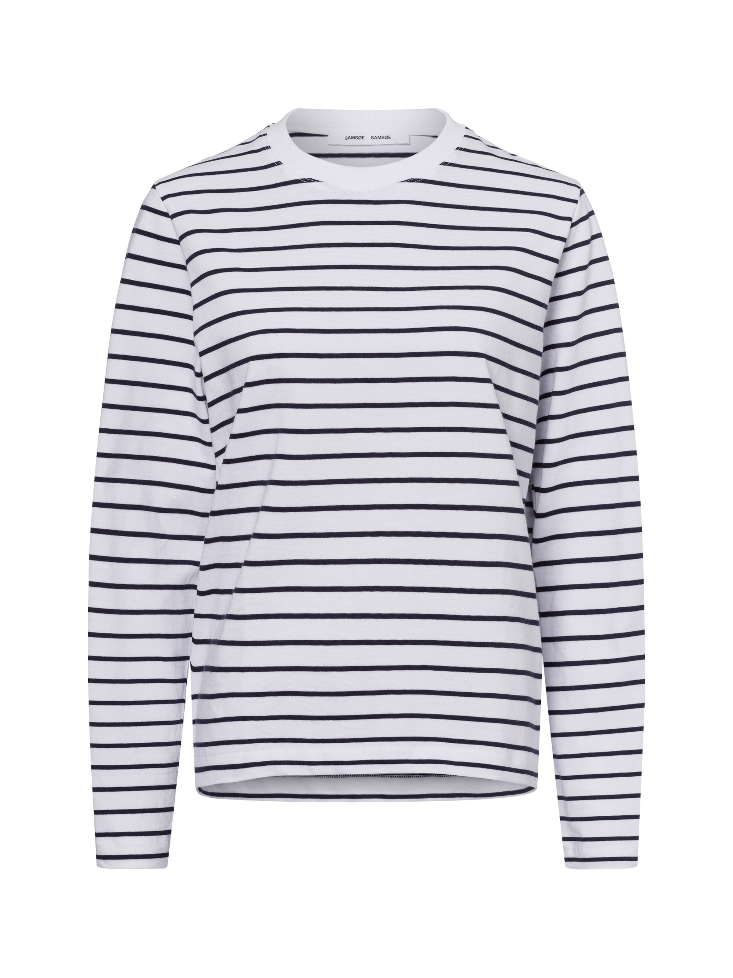 Samsøe Samsøe Μπλουζάκι 'Camino' σε λευκό: μπροστά