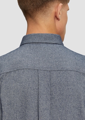 s.Oliver Regular fit Overhemd in Blauw
