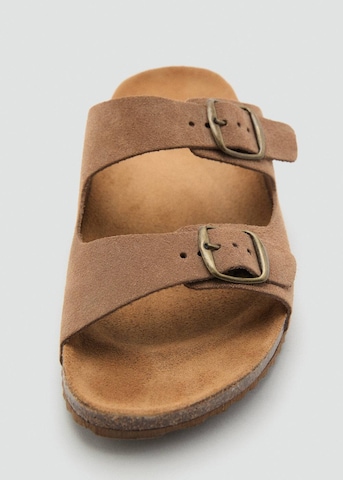 MANGO TEEN Mules 'Biob' in Brown