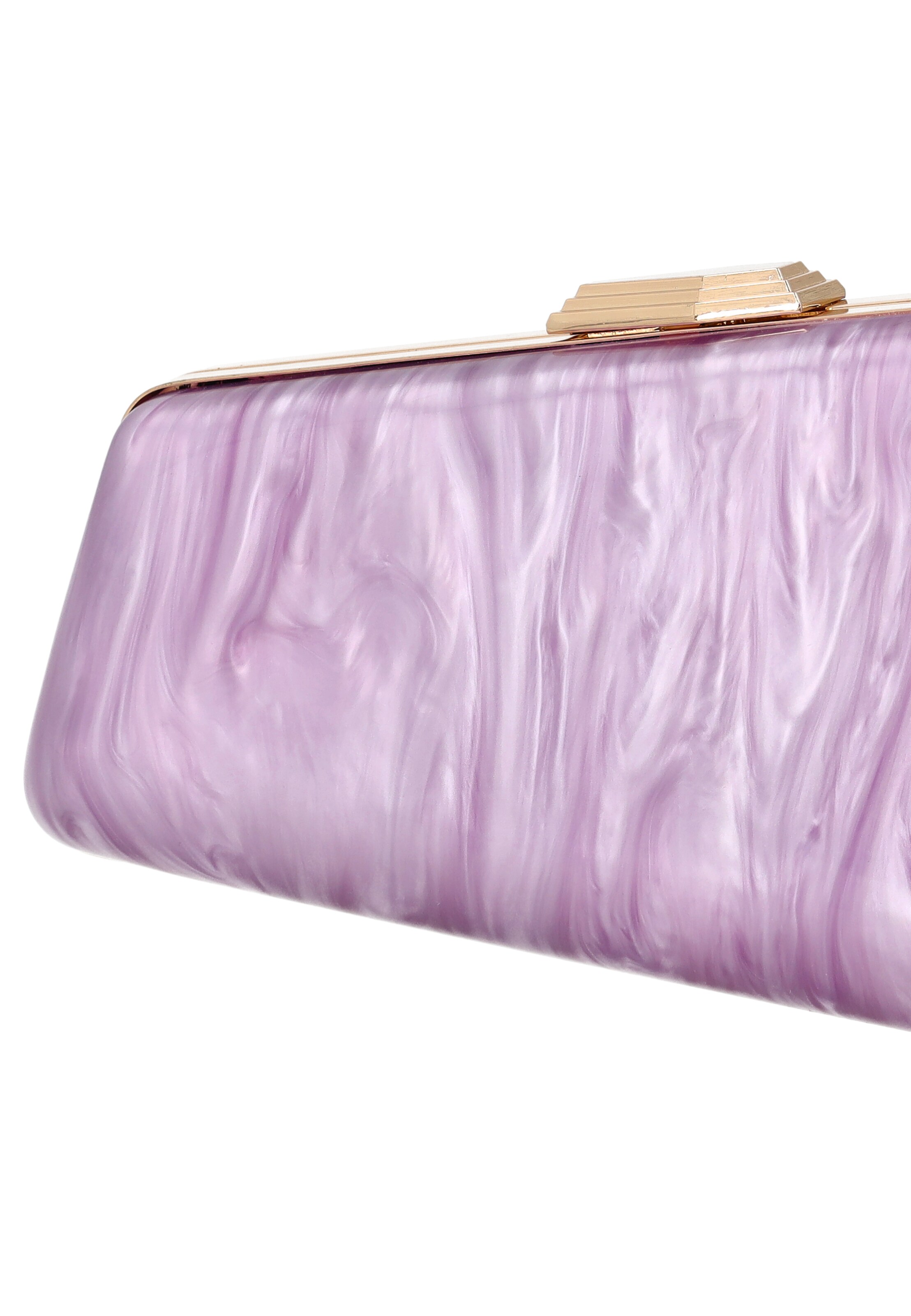 faina Clutch in Purple