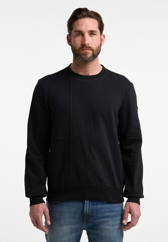 DreiMaster Vintage Sweatshirt 'Takelage' in Black: front