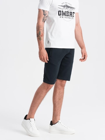Ombre Regular Sportbroek in Zwart
