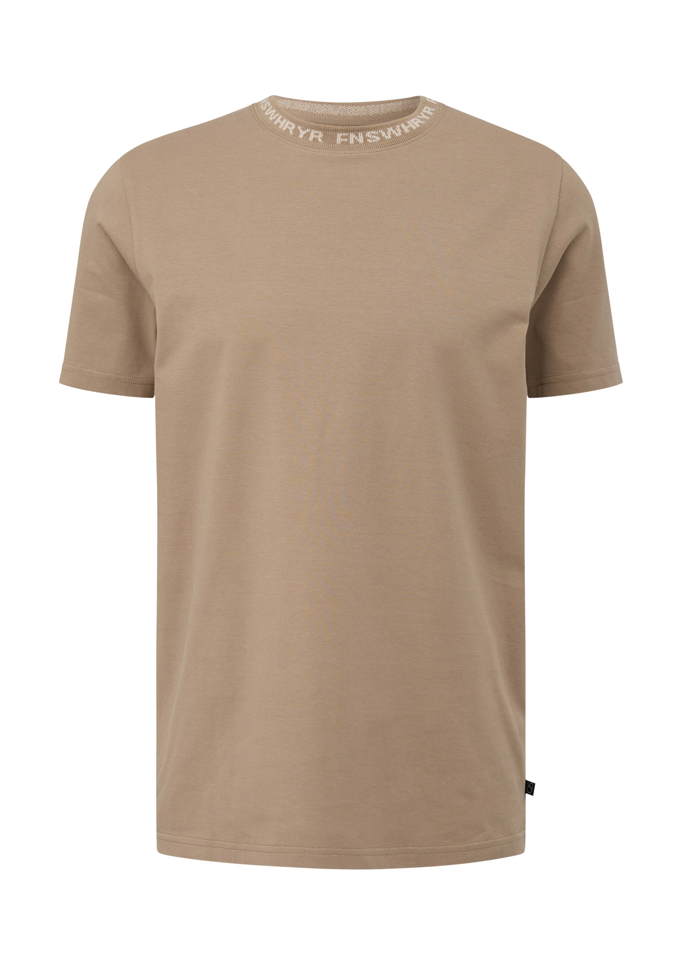 QS T-Shirt in Beige: Vorderseite