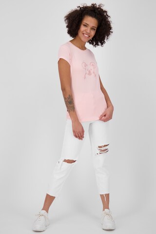 T-shirt 'MimmyAK' Alife and Kickin en rose