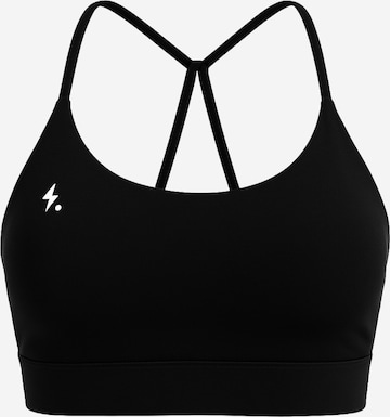Impulse Fitwear Sports top in Black: front