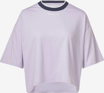 Reebok - Camisa funcionais em roxo: frente