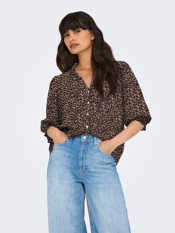 ONLY Blouse 'Raya' in Brown: front