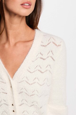 Morgan De Toi Knit cardigan in White
