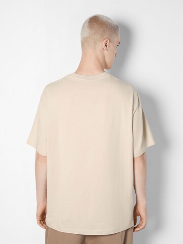 T-Shirt Bershka en beige