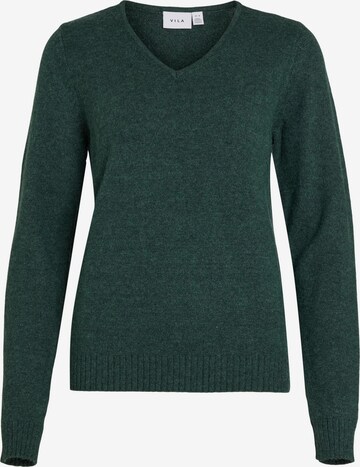 VILA Sweater 'Ril' in Green: front