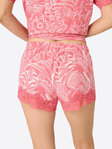 PJ Salvage Pyjamashorts 'Lazy Days' in Rot