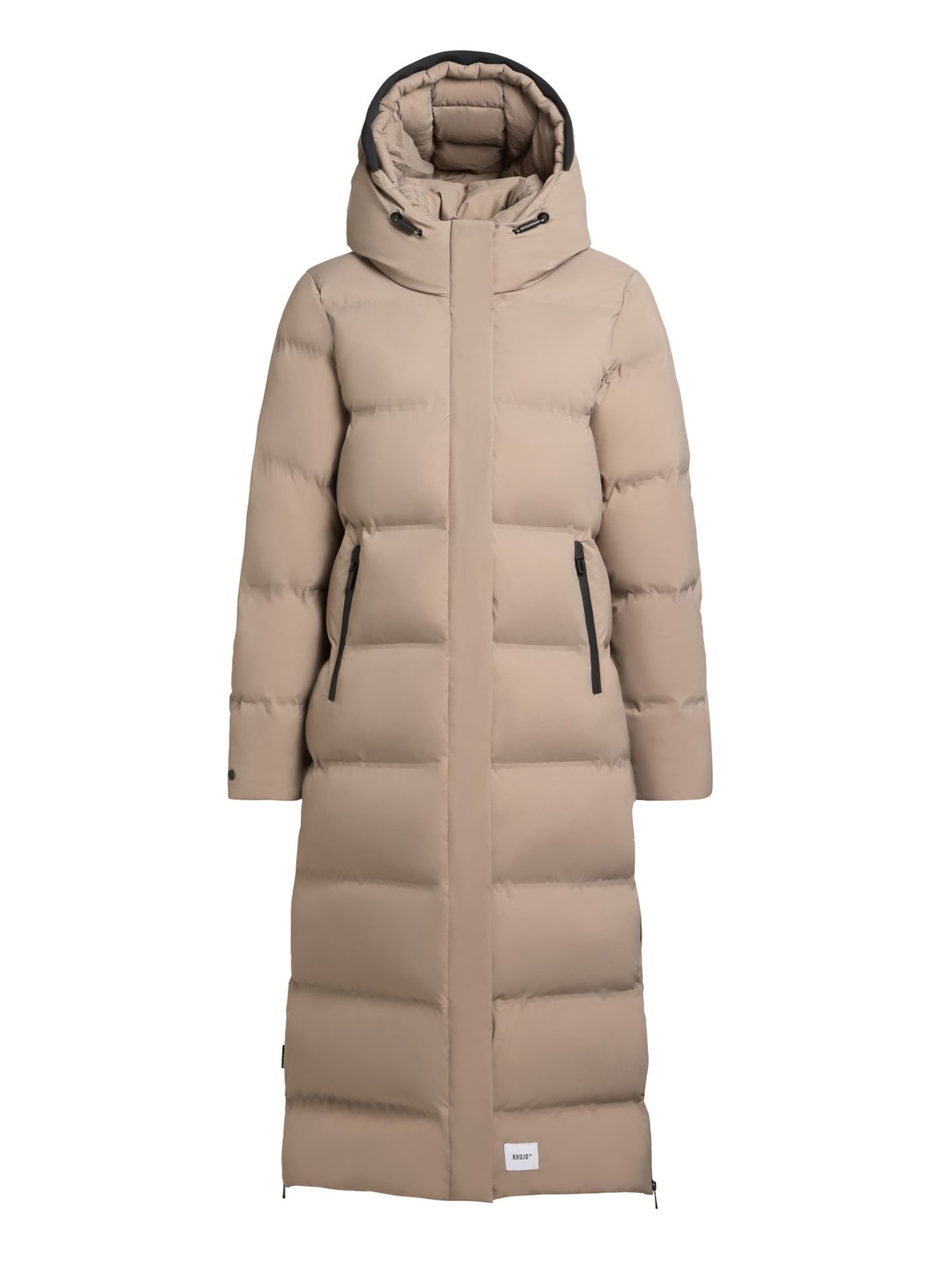 khujo Winter Coat 'MAYLA3' in Grey: front