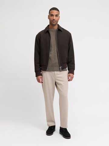 JACK & JONES - Tapered Pantalón 'JPSTAce' en gris