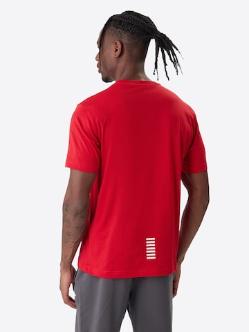 T-Shirt 'T-shirt EA7 da Uomo - nero 8NPT250208 NEROORO' EA7 Emporio Armani en rouge