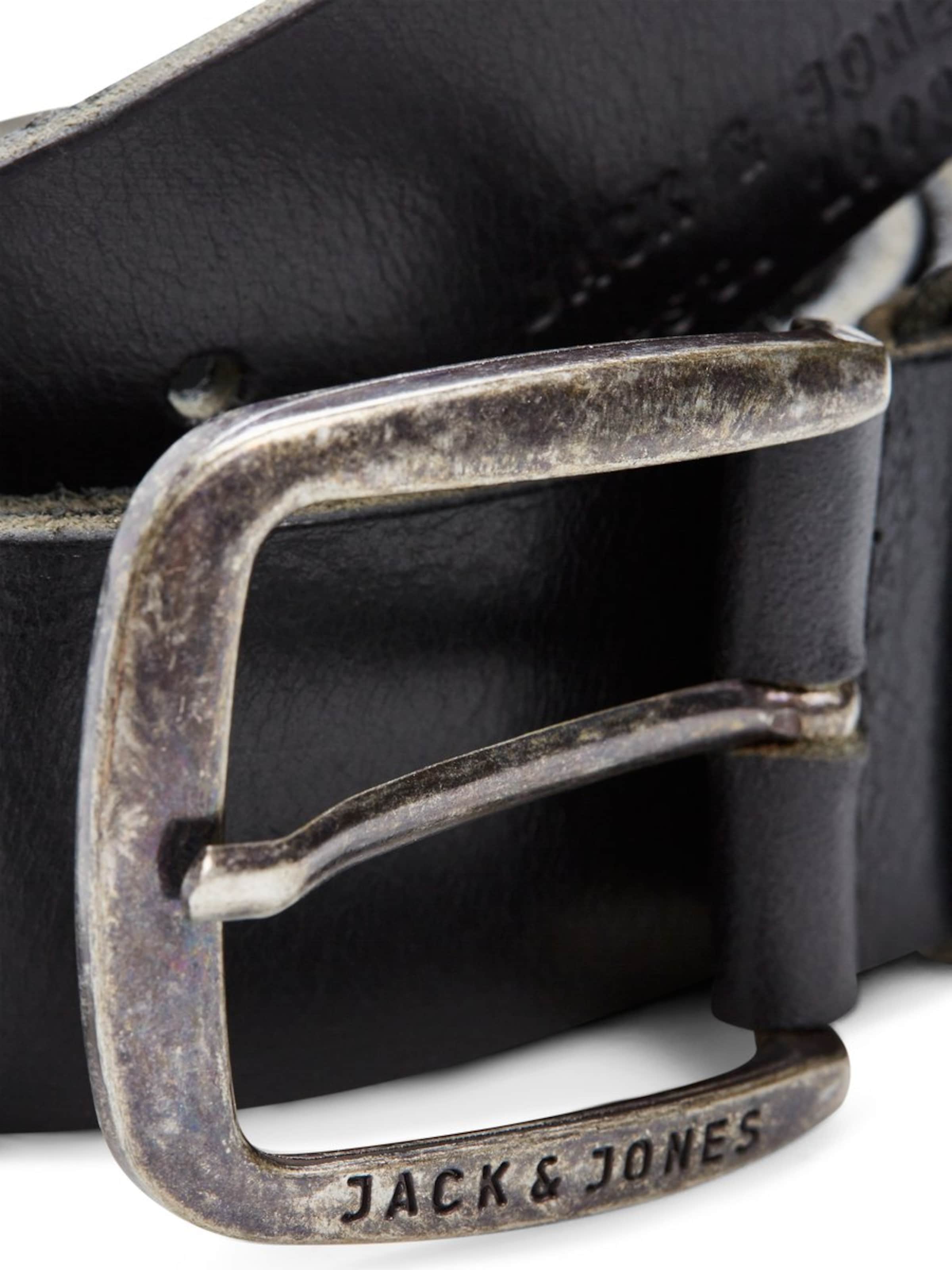 JACK & JONES Ζώνη 'Paul' σε μαύρο