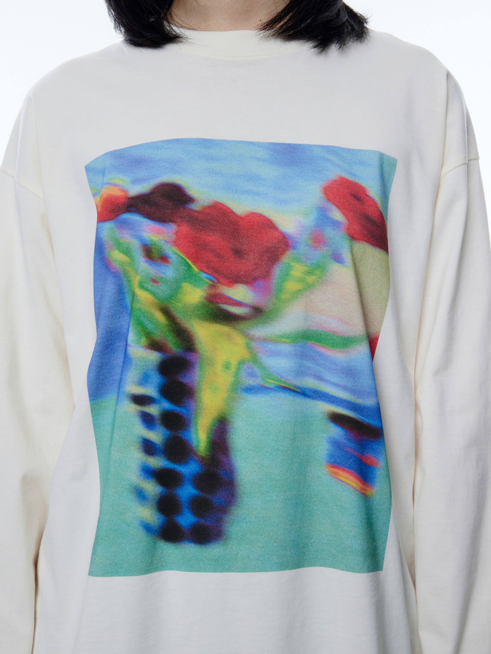 EDITED Producten Shirt 'Frankie' Beige