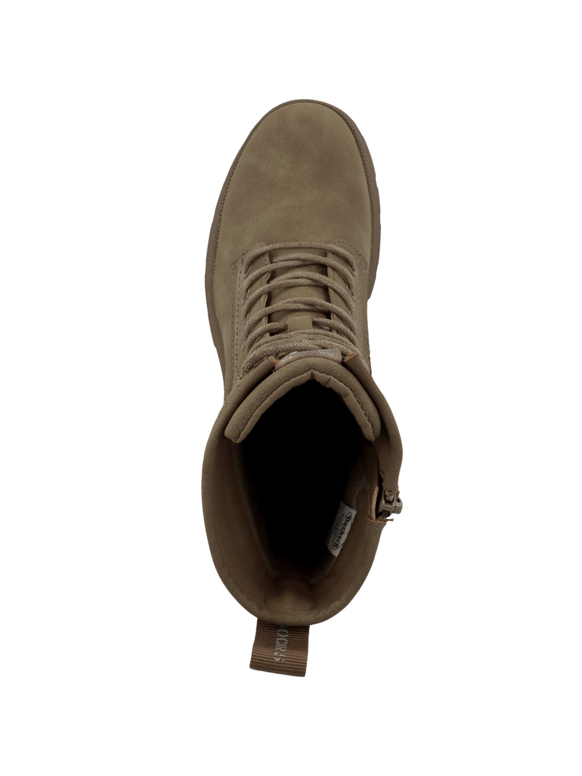 Bottines à lacets Dockers by Gerli en marron