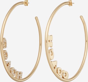 COACH Earrings in Gold: front