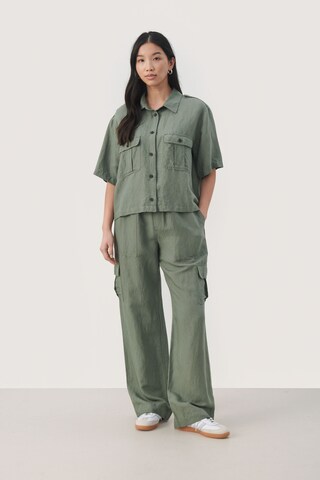 Part Two Bluse 'Fetimas' i grøn