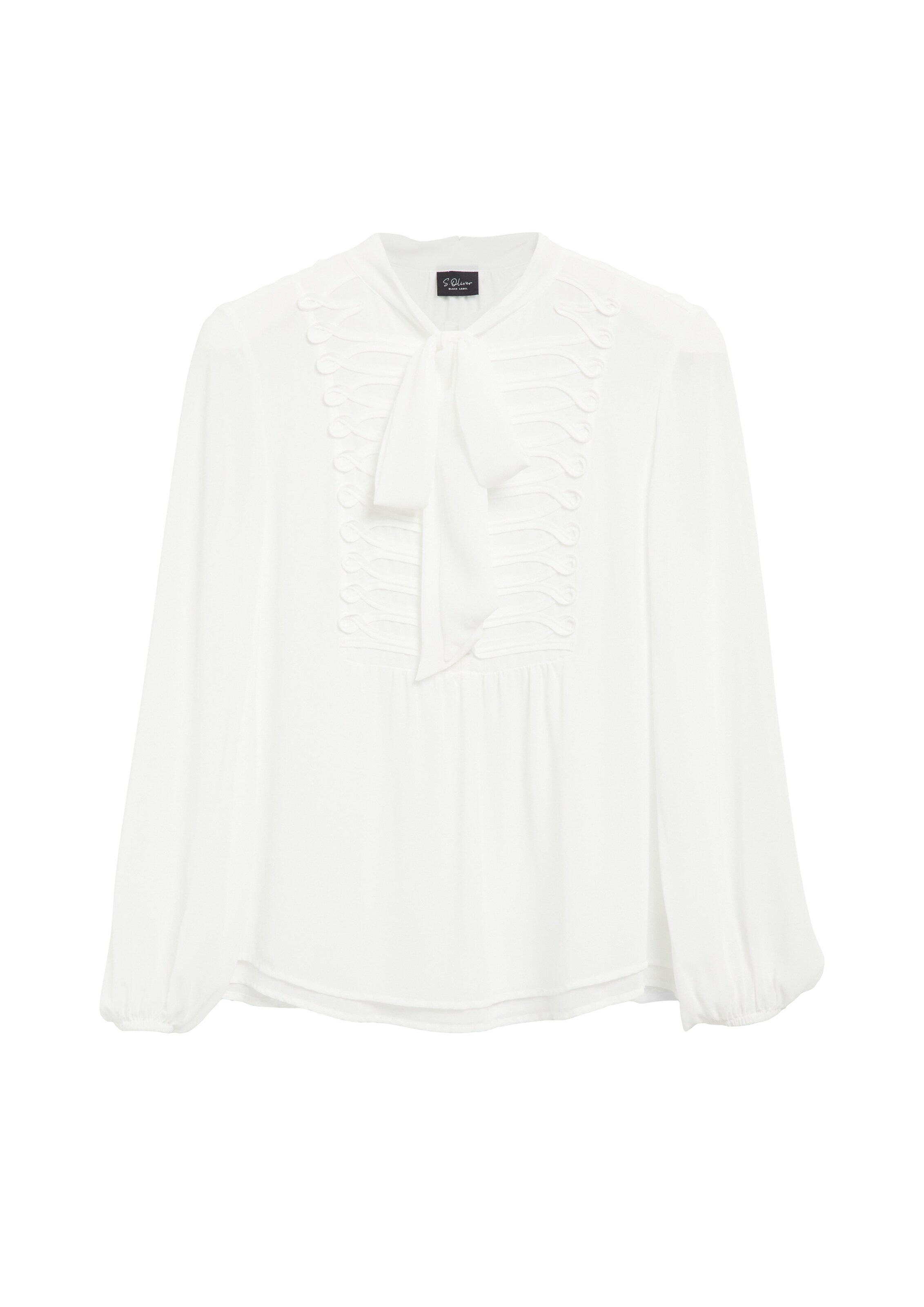 s.Oliver Bluse in XS in weiß, Produktansicht