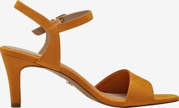 TAMARIS Strap Sandals in Yellow