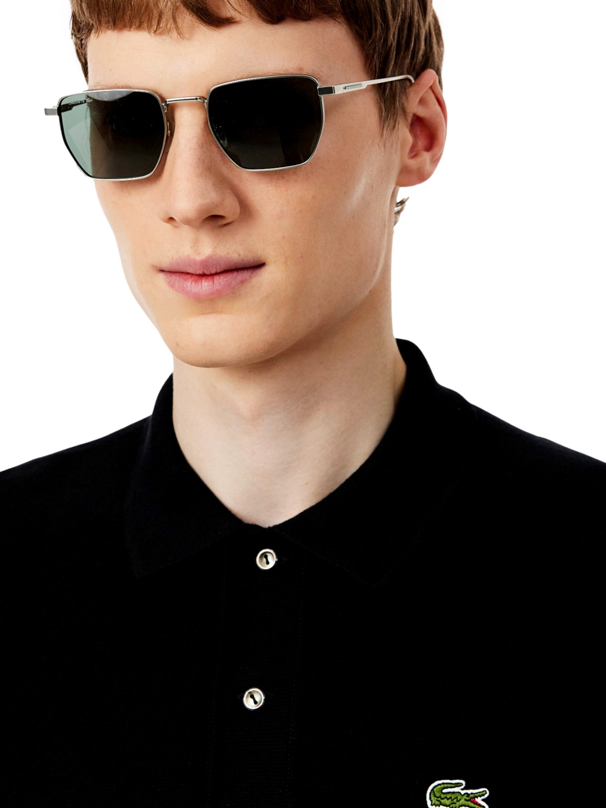 LACOSTE Bluser & t-shirts i sort