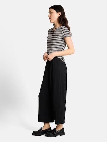 TOM TAILOR DENIM Shirt in Zwart