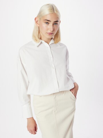 Camicia da donna di Warehouse in bianco: frontale