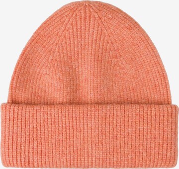 zero Beanie in Orange: front