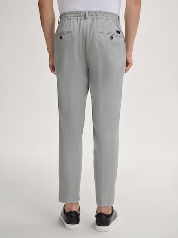 Coupe slim Pantalon à plis 'Lester' JOOP! en gris