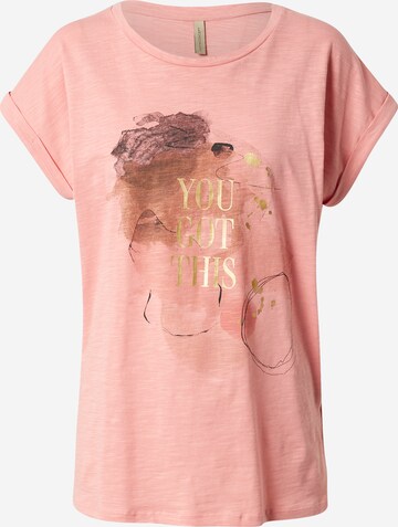 Soyaconcept T-Shirt 'BABETTE' in Pink: predná strana