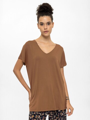 Anou Anou Shirt in Beige: front