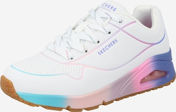 SKECHERS Sneakers laag in Wit: voorkant