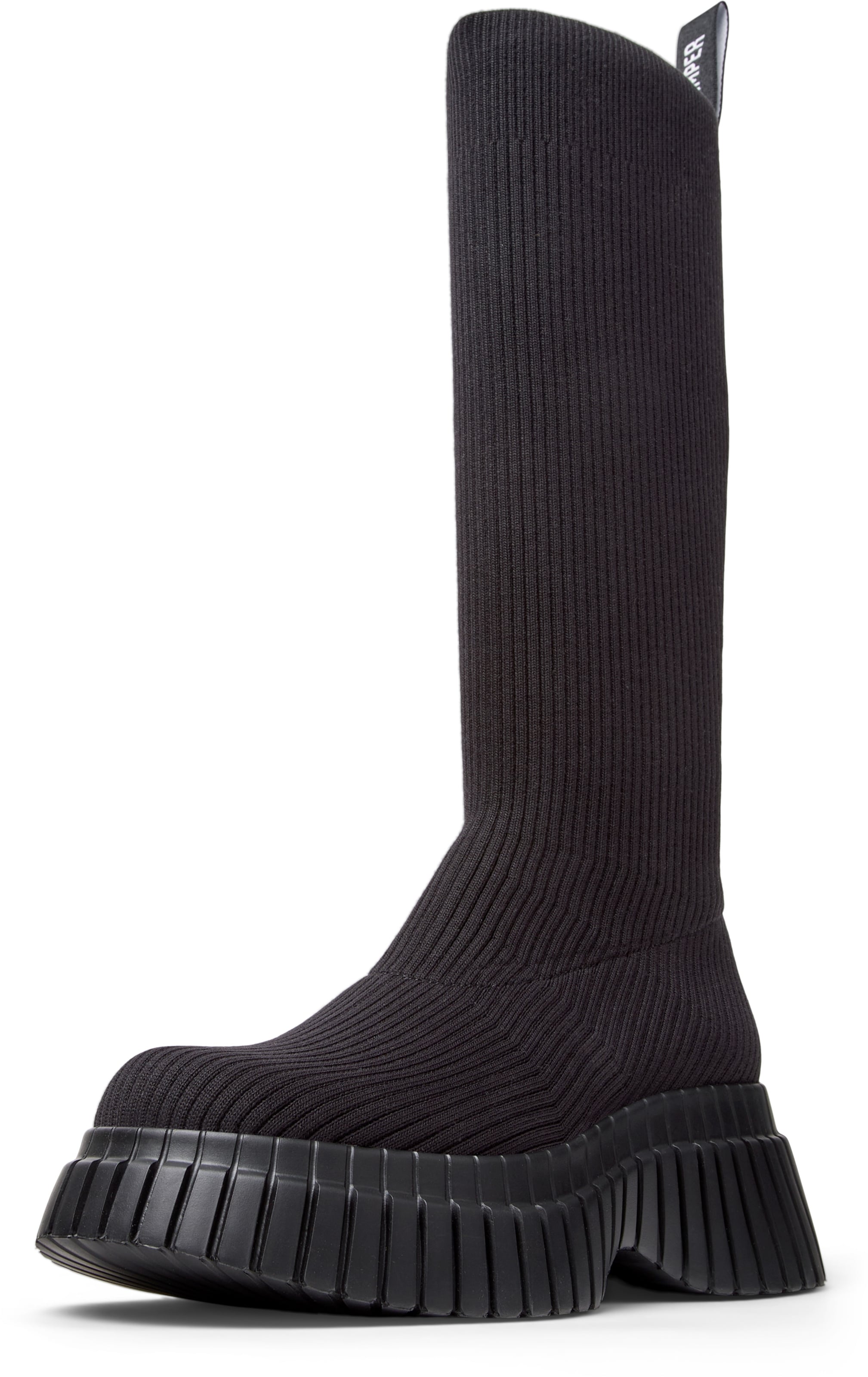 CAMPER - Botas 'Pix BCN' en negro: frente