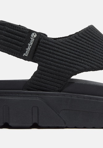 Sandale cu baretă 'Greyfield' de la TIMBERLAND pe negru