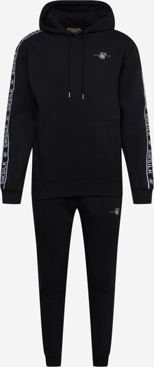 SikSilk Sweatsuit in Black / White, Item view