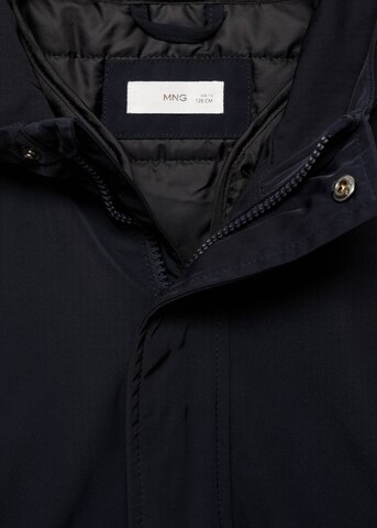 MANGO KIDS Between-Season Jacket 'Anorak Pacific' in Blue