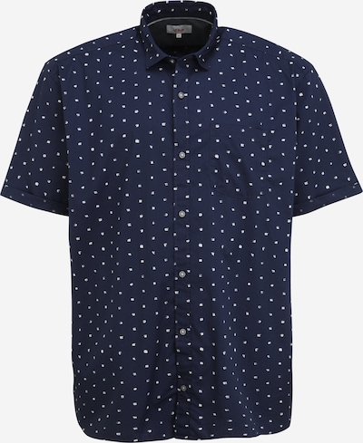 s.Oliver Red Label Big & Tall Triiksärk tumesinine / valge, Tootevaade