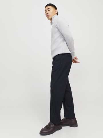 Regular Pantalon à plis 'JPSTKane Edwin' JACK & JONES en bleu