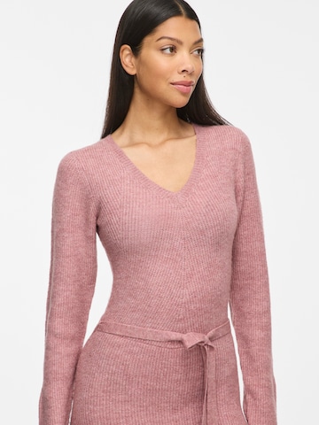 VILA - Vestido de malha 'VIGRY' em rosa