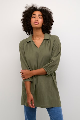 Kaffe Tunic in Green: front