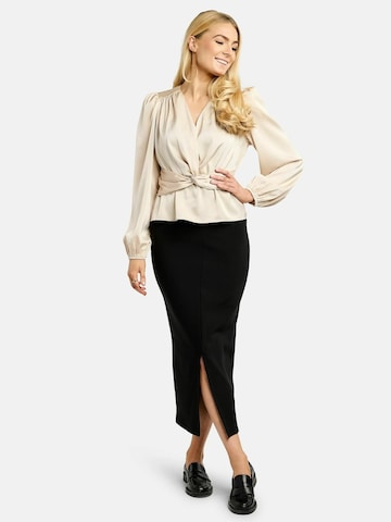 Liberte Essentiel Skirt ' HENNE-LONG ' in Black