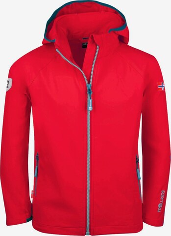 TROLLKIDS Outdoor jacket in Red: front