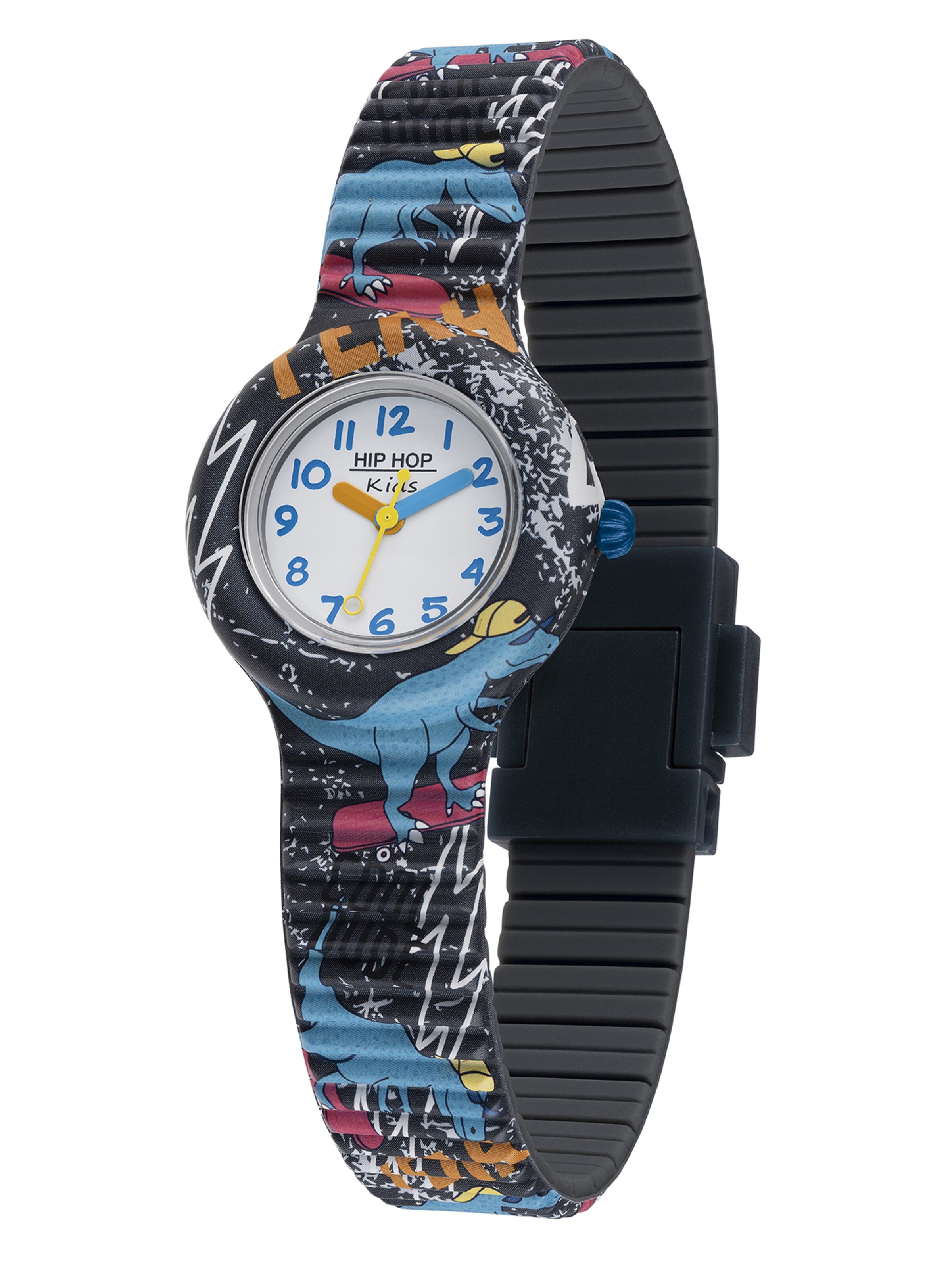 Orologio 'KIDS FUN' di Hip Hop in grigio: frontale