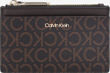 Calvin Klein Kartenetui ' ' in Braun: predná strana