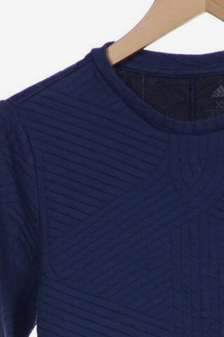 ADIDAS PERFORMANCE Sweatshirt & Zip-Up Hoodie in XS in Blue