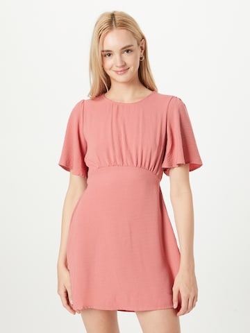 Rochie de vară de la Dorothy Perkins pe roz: față